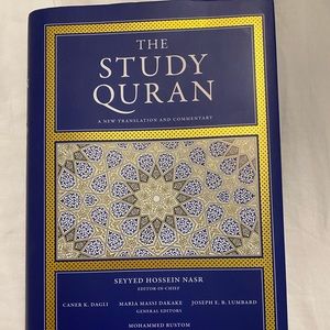 The Study Quran, purchased for a class that was cancelled. Brand new